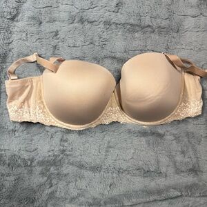 Torrid Beige Lace Underwire Bra